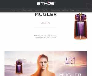 VINCI UNA GIFT CARD CON MUGLER E ETHOS PROFUMERIE