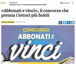 Abbonati e vinci