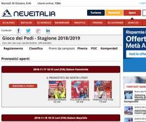 GIOCO DEI PODI 2018/2019