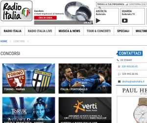 Con Radio Italia vinci il Grande Calcio 2