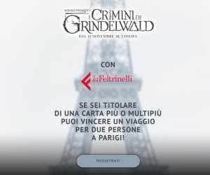FELTRINELLI – ANIMALI FANTASTICI: I CRIMINI DI GRINDELWALD