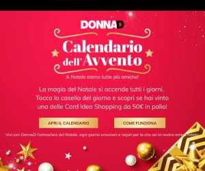 Il calendario dell’avvento DonnaD 2018