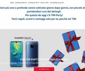 A Natale vinci Huawei Mate 20 con TIM Party