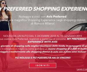 MY PREFERRED SHOPPING EXPERIENCE WITH AVIS