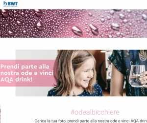 #odealbicchiere: condividi con noi la tua esperienza e vinci AQA drink