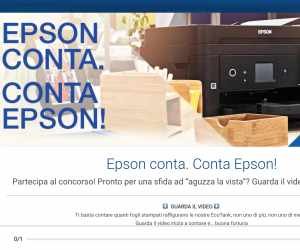 Epson conta. Conta Epson!