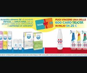 CON INFASIL E AMUCHINA VINCI GIFT CARD TIGOTA’