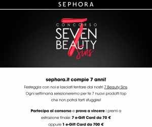 7 BEAUTY SINS BY SEPHORA.IT