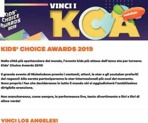 NICKELODEON KID'S CHOICE AWARD 2019