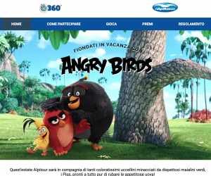FIONDATI IN VACANZA CON ANGRY BIRDS°