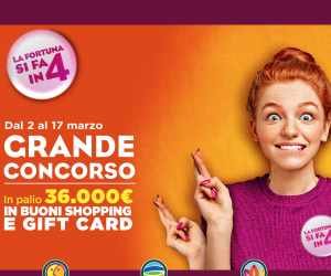 La fortuna si fa in 4!