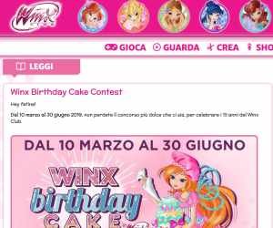 Winx Birthday Cake