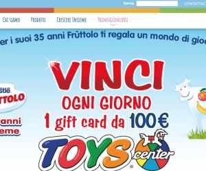 VINCI OGNI GIORNO IN PALIO 1 GIFT CARD DA 100€ DA TOYS CENTER