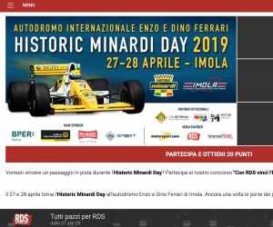 CON RDS VINCI L’HISTORIC MINARDI DAY