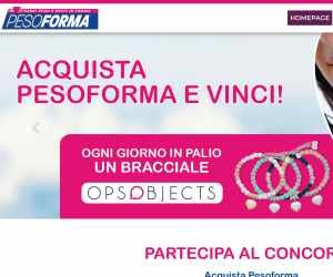 ACQUISTA PESOFORMA E VINCI SPLENDIDI BRACCIALI OPSOBJECTS E RICEVI SUBITO IN OMAGGIO UN VOUCHER MUSEMENT