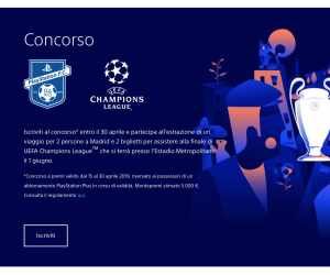 Vinci la finale della UEFA Champions League con PlayStation Plus Rewards