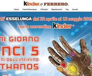 CON FERRERO ED ESSELUNGA VINCI IL GUANTO DI THANOS