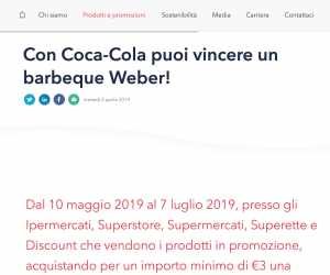 VINCI UN BBQ CON COCA-COLA