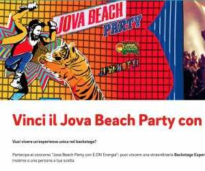 Vinci il Jova Beach Party con E.ON Energia!