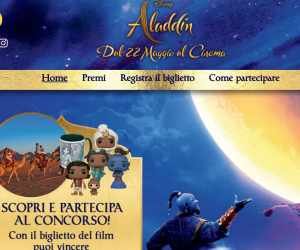 Vinci fantastici premi con UCI Cinemas e Aladdin