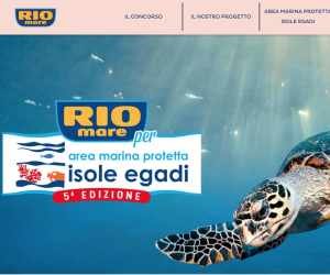 RIO MARE PER L’AREA MARINA PROTETTA DELLE ISOLE EGADI - QUINTA EDIZIONE