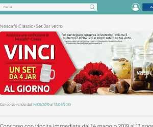 Nescafè Classic+Set Jar vetro