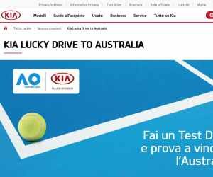KIA LUCKY DRIVE TO AUSTRALIA