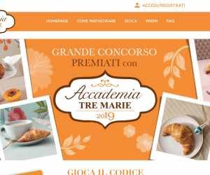 GRANDE CONCORSO PREMIATI CON ACCADEMIA TRE MARIE 2019