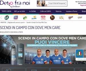 SCENDI IN CAMPO CON DOVE MEN CARE