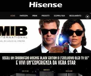 VINCI CON HISENSE IN BLACK