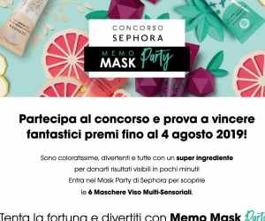SEPHORA MASK PARTY