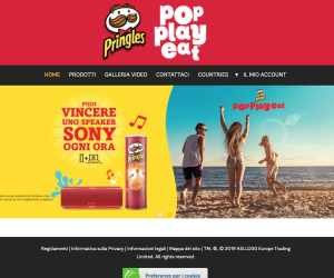Acquista Pringles e Vinci uno Speaker Sony!