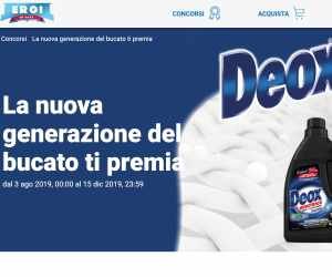 LA NUOVA GENERAZIONE DEL BUCATO TI PREMIA
