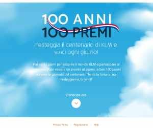 KLM 100 ANNI 100 PREMI