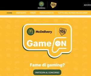 McDELIVERY GAME ON CON RADIO 105