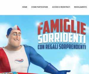 FAMIGLIE SORRIDENTI CON REGALI SORPRENDENTI