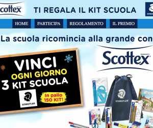 SCOTTEX TI REGALA IL KIT SCUOLA STAEDTLER