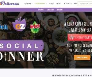 SOCIAL DINNER CON GIALLOZAFFERANO