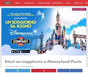 Vinci un soggiorno a Disneyland Paris