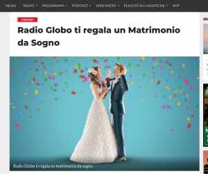 RADIO GLOBO TI REGALA UN MATRIMONIO