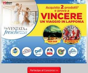 UNA VENTATA DI FRESCHEZZA - S.C. JOHNSON TI REGALA LA LAPPONIA