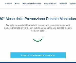 39mo mese della Prevenzione Dentale Mentadent