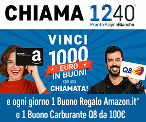 1.000€ IN BUONI CON 1 CHIAMATA