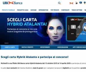 Vinci con le carte UBI Atalanta – Edizione 2019/2020