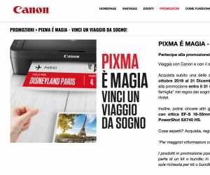 Vinci con Canon Pixma 2019!