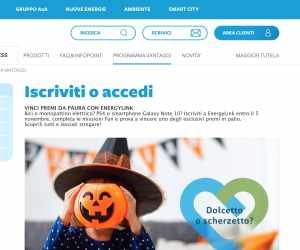 ENERGYLINK: vinci premi da paura