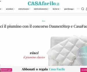 VINCI UN PIUMINO DAUNENSTEP CON CASAFACILE