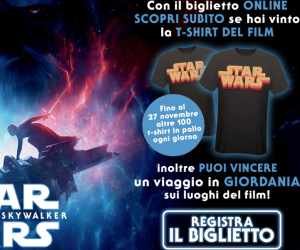 Vinci l’esclusiva T-Shirt di Star Wars