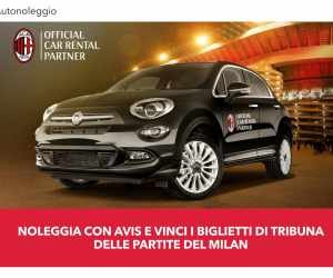 NOLEGGIA CON AVIS, VAI A SAN SIRO GRATUITAMENTE!