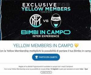 Yellow Member Bimbi in campo
